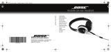Bose Mobile on-ear Owner's manual