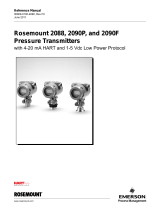 Rosemount 2088, 2090P, and 2090F Pressure Owner's manual