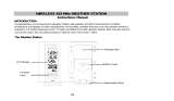 Technoline Model Owner's manual