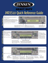 Jensen JHD3510 Reference guide