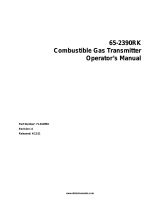 RKI Instruments 65-2390RK Owner's manual