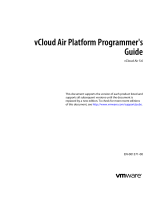 VMware vCloud vCloud Air 5.6 User guide