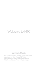 HTC Touch Touch 2 Quick start guide