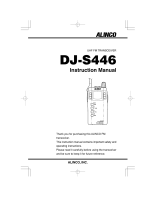 Alinco DJ-S446 User manual