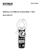 Extech Instruments MA410T User manual