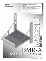 Maxon BMR-A Installation guide