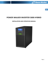 PowerWalker Inverter 5000 Hybrid Owner's manual