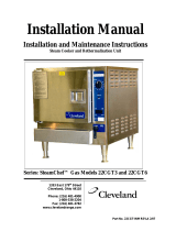 Cleveland SteamChef 22CGT3 User manual