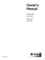 GE ZDIS150ZSSD Owner's manual