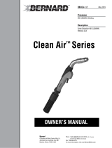 Bernard CLEAN AIR SERIES Owner's manual