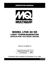 MQ Multiquip LT6K Operating instructions