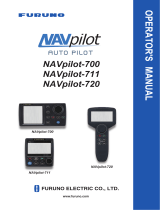 Furuno NAVpilot-711 User manual