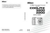 Nikon Coolpix 2200 User manual