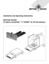 Mettler Toledo LC Option (LocalCAN) “11132505” for XP / XS / XA balances Operating instructions