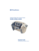 Pitney Bowes AddressRight™ DA50S, DA70S, DA80F, DA95F Printer Series User manual