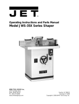 JET JWS-35X3-1 Owner's manual