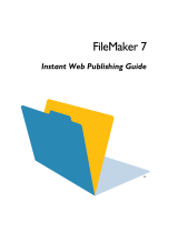 Filemaker Pro 7 User guide