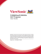 ViewSonic PJD8653ws User manual