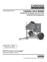 MK Diamond Products Canoga 193 Electric Owner's manual