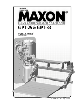 Maxon GPTLR SERIES (2004 Release) Installation guide