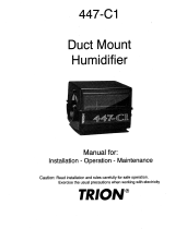 Herrmidifier 447-C1 Duct Mount Humidifier Owner's manual