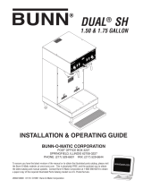 Bunn-O-Matic DUAL SH Operating instructions