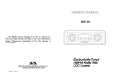 Audiovox MS160 Owner's manual