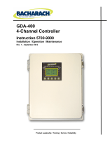 Bacharach GDA-400 User manual