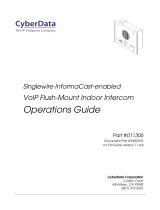 CyberData 011306 Operations Guide