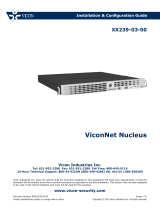 Vicon Nucleus Server Operating instructions