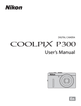 Nikon P300 User manual