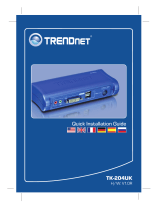 Trendnet TK-204UK Quick Installation Guide