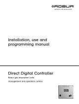 Robur GITIE' ARAY Installation, Use and Programming Manual