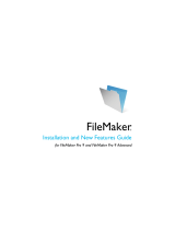 Filemaker FileMaker Pro 9 Advanced User guide