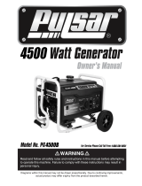 Pulsar PG4500B Owner's manual