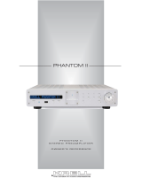 Krell Industries Phantom II Owner’s Reference