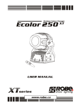 Robe Ecolor 250 XT User manual