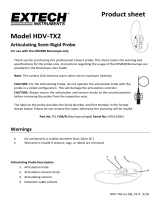 Extech Instruments HDV-TX2 User manual