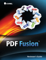 Corel PDF Fusion 1.0 User guide