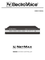 Electro-Voice NetMax N8000 User manual