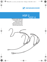 Sennheiser HSP 4-EW User manual