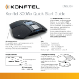 Konftel 300WX Quick start guide