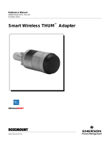 Micro Motion Smart Wireless THUM Adaptor Owner's manual