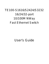 Trendnet TE100-S1616 Owner's manual