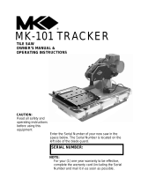 MK Diamond Products MK-101 Owner's manual