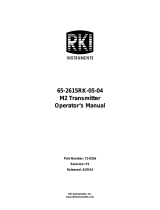 RKI Instruments M2 65-2615RK-05-04 Owner's manual