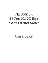 Trendnet TE100-S16R Owner's manual