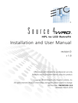 ETC Source 4WRD Installation and User Manual