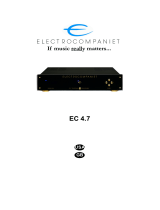 ELECTROCOMPANIET EC4.7 (issue 3) Owner's manual