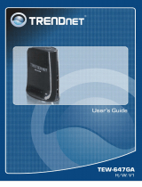 Trendnet TEW-647GA User guide
